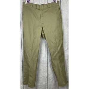 Dickies Men's Original Fit 38x34 Khaki Pants